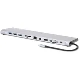Manhattan USB-C PD 11-in-1-Dockingstation mit MST