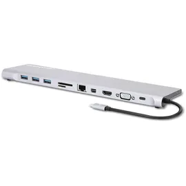 Manhattan USB-C PD 11-in-1-Dockingstation mit MST
