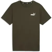 Puma Essentials Small Logo T-Shirt Herren 11 dark olive