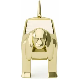 Umbra Dachsie Ringhalter, Moderner Ringhalter in Form eines Dackels für 9 Ringe, Messing