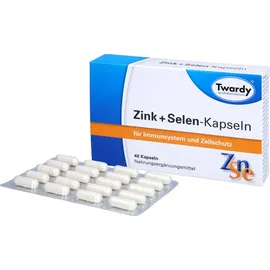 Twardy Zink + Selen Kapseln 40 St.