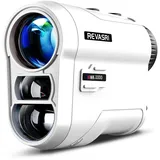 REVASRI Laser-Golf-Entfernungsmesser, 1000m, mit Neigungsfunktion, ±1m Genauigkeit, IP54 wasserdicht, wiederaufladbarer Akku (30.000 Messungen), wettkampftauglich