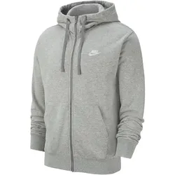 NIKE Lifestyle - Textilien - Jacken Club, DK GREY HEATHER/MATTE SILVER/WHITE, XL