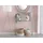 Beliani Kendall Konsolentisch 90 x 30 x 75 cm Transparent