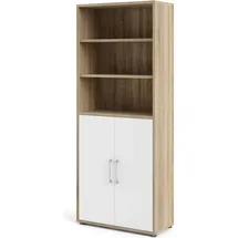 VCM Prisme Aktenschrank 222 x 89 x 40 cm braun