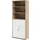VCM Prisme Aktenschrank 222 x 89 x 40 cm braun