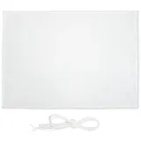 Relaxdays Sonnensegel rechteckig weiß 2,5 x 3,5 m