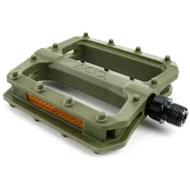 Cube Acid Flat C3-zp Pedale - Olive Green - One Size