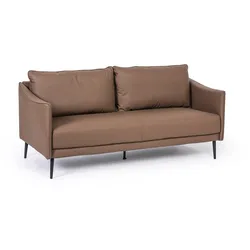 Sofa PATTY, 3 Sitzflächen, braun