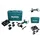 Makita DGA 900 PT4KX2 inkl. 4 x 5,0 Ah + Doppelladegerät + Koffer