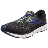 Brooks Damen Glycerin 16 Laufschuhe, Black Lime Blue, 44.5 EU - 42.5 EU
