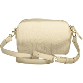 Valentino Pansy Schultertasche Kunstleder Beige