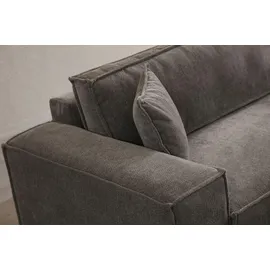 nobelaa Modulares Ecksofa "Oleander"-Grau - Grau