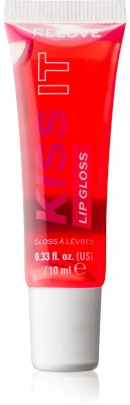 Revolution Relove Kiss It Hydratisierendes Lipgloss Farbton Peach 10 ml