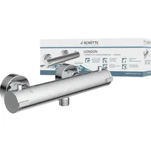 Schütte London Duschthermostat mit Verbrühschutz Chrom