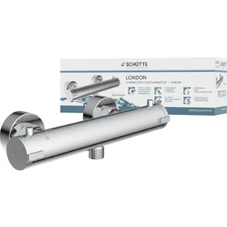 Schütte London Duschthermostat mit Verbrühschutz Chrom
