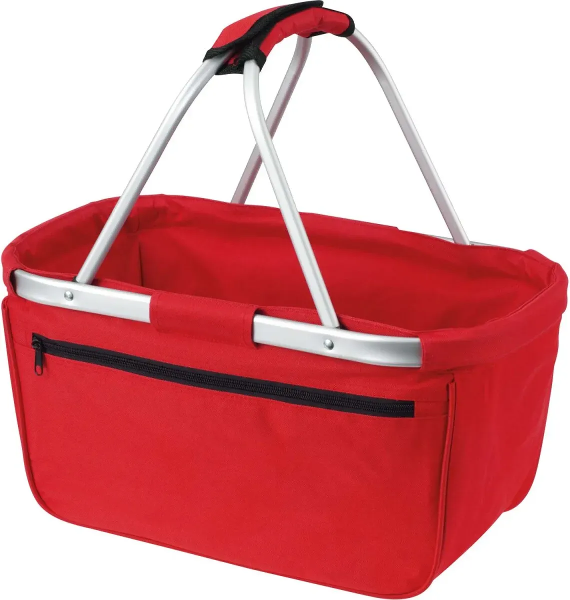 Halfar Shopper 'Basket' Einkaufstasche 1803939 red 45 x 25 x 25 cm