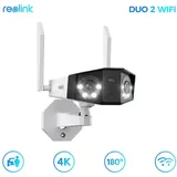 Reolink Duo 2 4K 8MP WLAN Überwachungskamera Außen Weiß