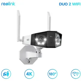 Reolink Duo 2 4K 8MP WLAN Überwachungskamera Außen Weiß