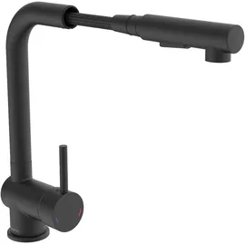 Schütte PARMA Spültischarmatur Schwarz matt