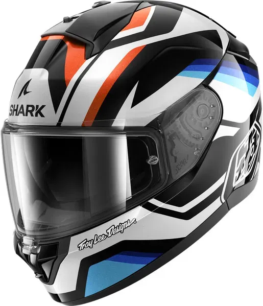 Shark Ridill 2 Apex, Integralhelm - Schwarz/Weiß/Blau/Orange - S