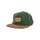 Blackskies Obsidius Snapback Cap Grün-Braun Einheitsgröße