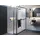 Riho Lucid Walk-In Duschwand 100 x 200 cm rechts schwarz matt G005034121