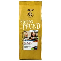 GEPA Faires Pfund Kaffee, gemahlen bio 500g