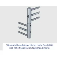 EcoStar Haustür ISOPRO IP 780S weißaluminium 110 x 210 cm