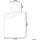 Beliani Harmonridge Unifarben Rosa 135 x 200 cm + 80 x 80 cm
