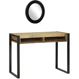 vidaXL Schminktisch, mit Spiegel 100x50x75 cm