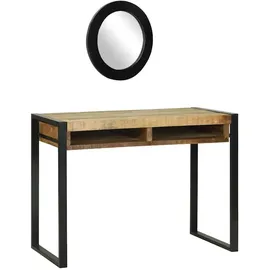 vidaXL Schminktisch, mit Spiegel 100x50x75 cm