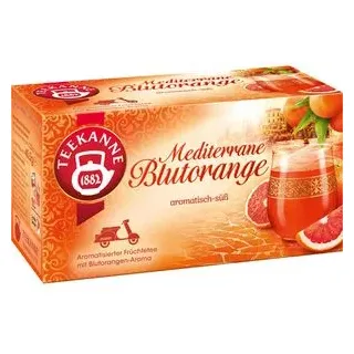Teekanne Mediterrane Blutorange Tee 18 Portionen