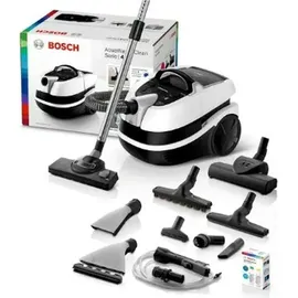 Bosch Serie 4 BWD421PRO Staubsauger Weiß, Schwarz, Weiss