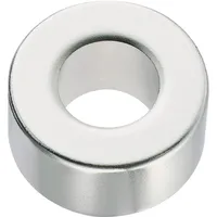 CONRAD COMPONENTS 506023 Permanent-Magnet Ring (Ø x H) 20 mm x 2 mm N35M 1.18 - 1.24 T Grenztemperatur (max.): 100 °C