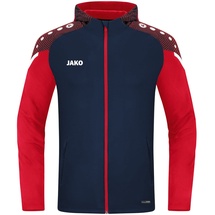 Jako Performance Kapuzenjacke Kinder marine/rot 152