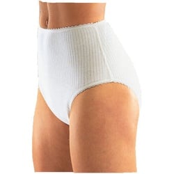 Suprima 1275 Baumwoll-Slip Schlupform für Damen weiß Gr. 48/50, 1 Stück