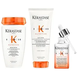 Kérastase Nutritive Set Split Ends (Bain Satin/ Lait Vital/ Split Ends Serum)* Haarpflegesets 0,5 ml Damen