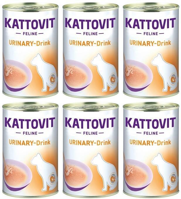 Kattovit Drink Urinary 6x135ml Dose (Rabatt für Stammkunden 3%)