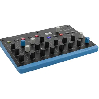 Waldorf Protein – 8-stimmiger Wavetable-Synth mit Microwave-ASIC-Oszillatoren, 4 Layer, Arpeggiator, Step-Sequencer, MPE, 2 Effektslots, USB-MIDI, kompakt & leicht