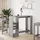 vidaXL Bartisch mit Regal 124 x 46 x 103,5 cm Grau Sonoma