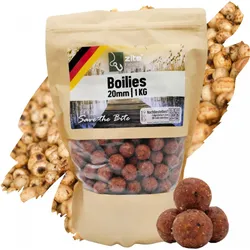 Boilies 20mm Tigernuss Aroma Karpfenköder 1kg 1