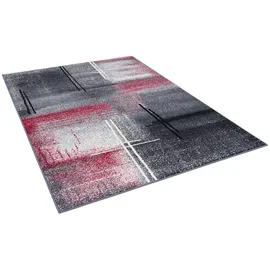 Pergamon Designer Teppich Brilliant Verlauf Rot 160x230cm