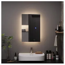 Vicco Miral 60 x 40 cm mit Backlight Beleuchtung, Model 55491 - Transparent