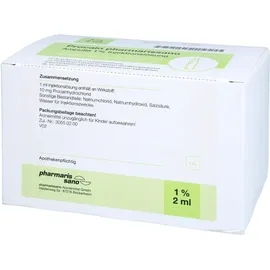 Medphano Arzneimittel GmbH Procain pharmarissano 1% 2 ml