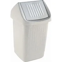 TEKO-Plastic Schwingdeckeleimer 50 l Grau
