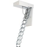 Dolle Bodentreppe clickFIX® vario 120x70cm Aluminium-Scherentreppe 239–266cm Raumhöhe mit U-Wert 0,49