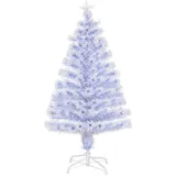 Homcom Künstlicher Weihnachtsbaum mit 3 LED-Leuchten