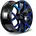 8 5 x 19 5 x 112 ET43 Blau/Schwarz