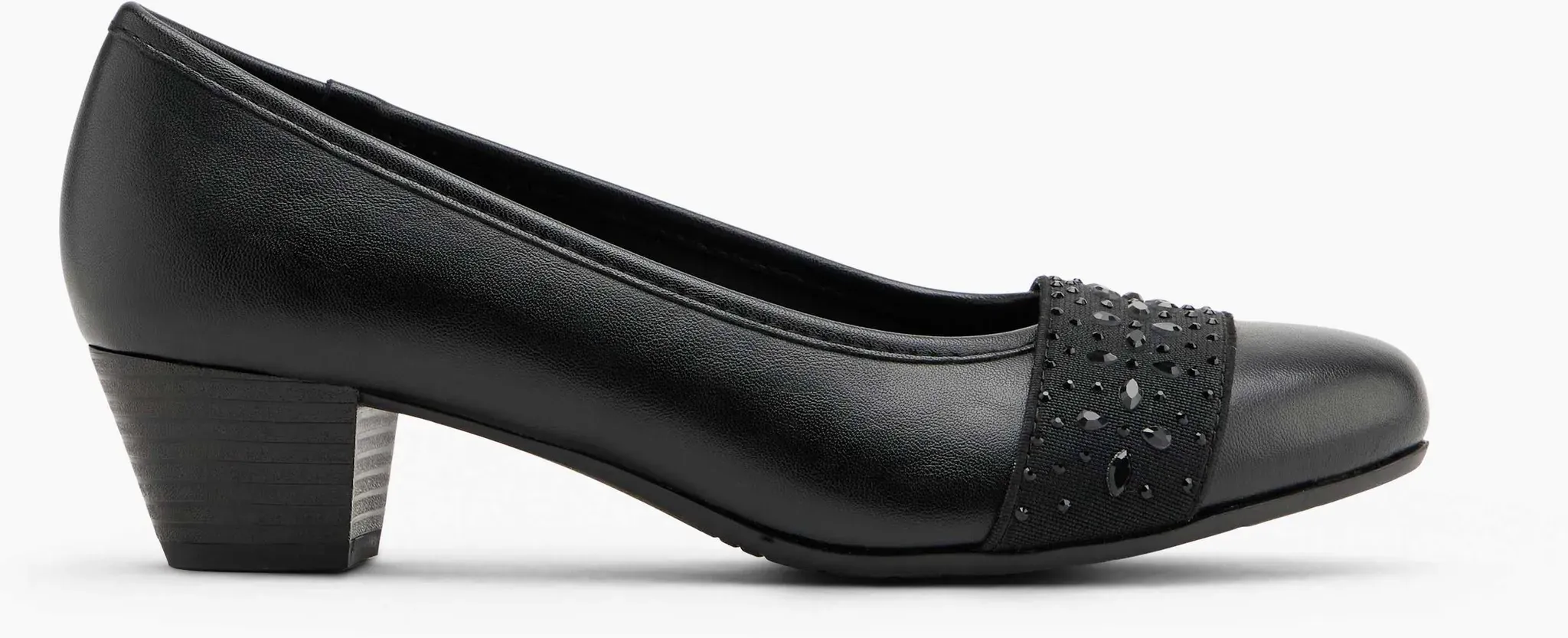 Easy Street  Pumps Schwarz, Damen, Größe: 6, Material: Synthetik/Textil - Easy Street  Pumps Schwarz, Damen, Größe: 6, Material: Synthetik/Textil - woman - Schwarz